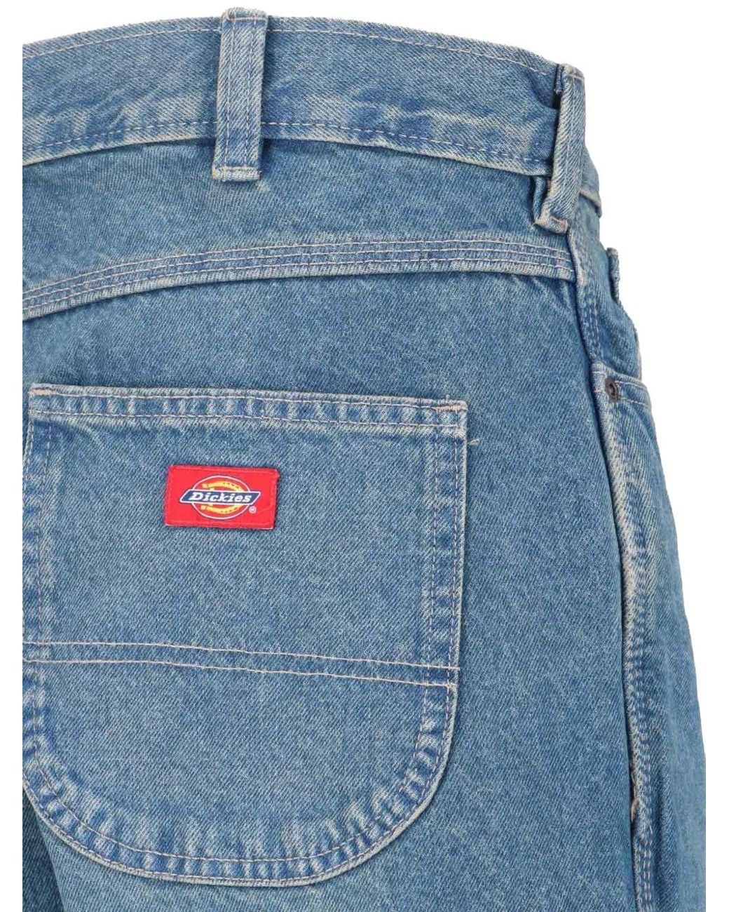 Dickies Blue 954 Straight-Leg Jeans for men