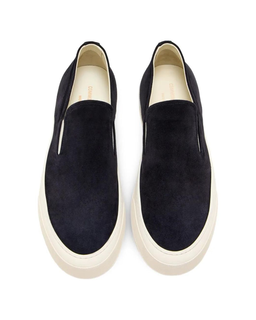 Common Projects White Suede Slip-On Sneakers for men