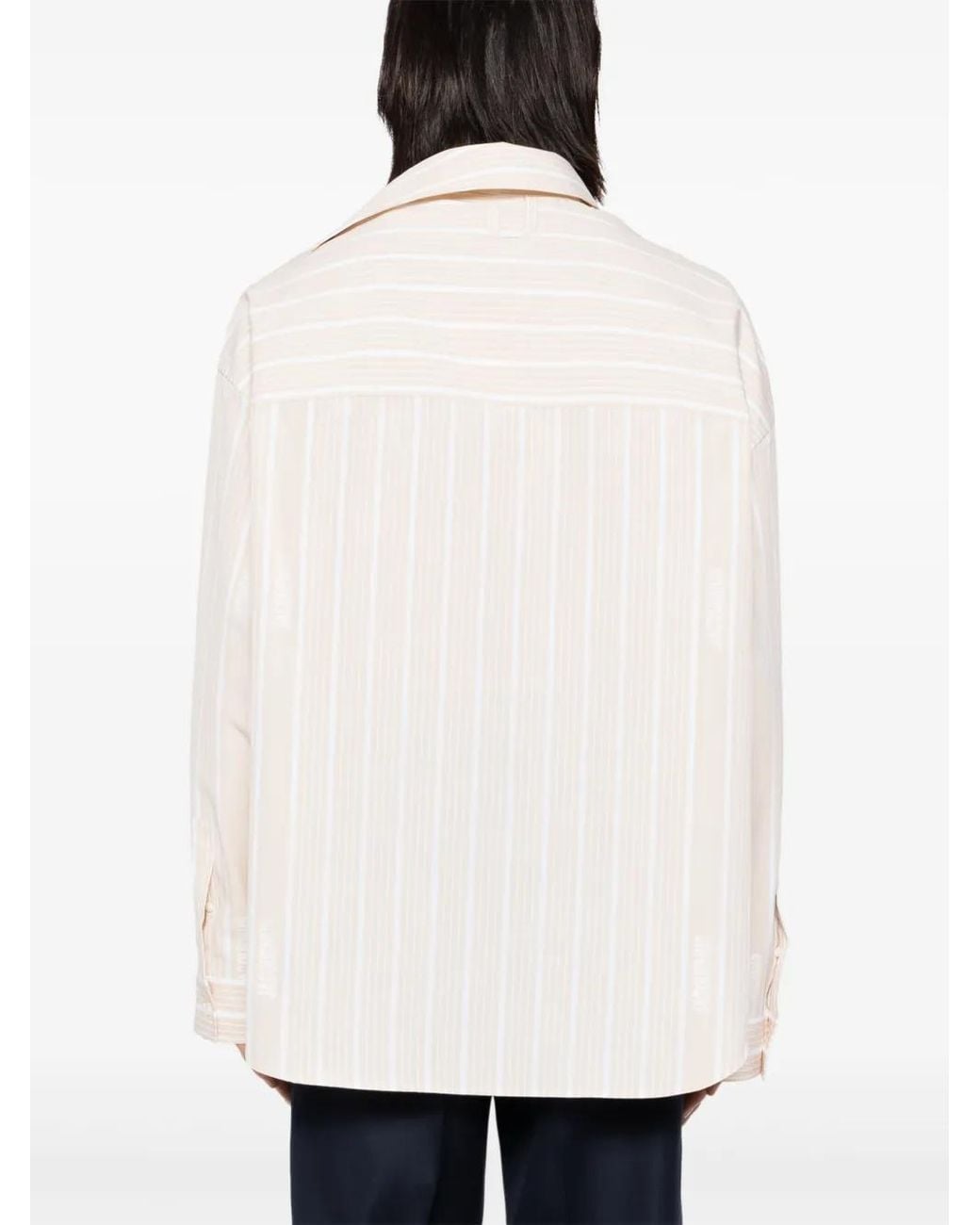 Jacquemus White The Cuadro Shirt for men