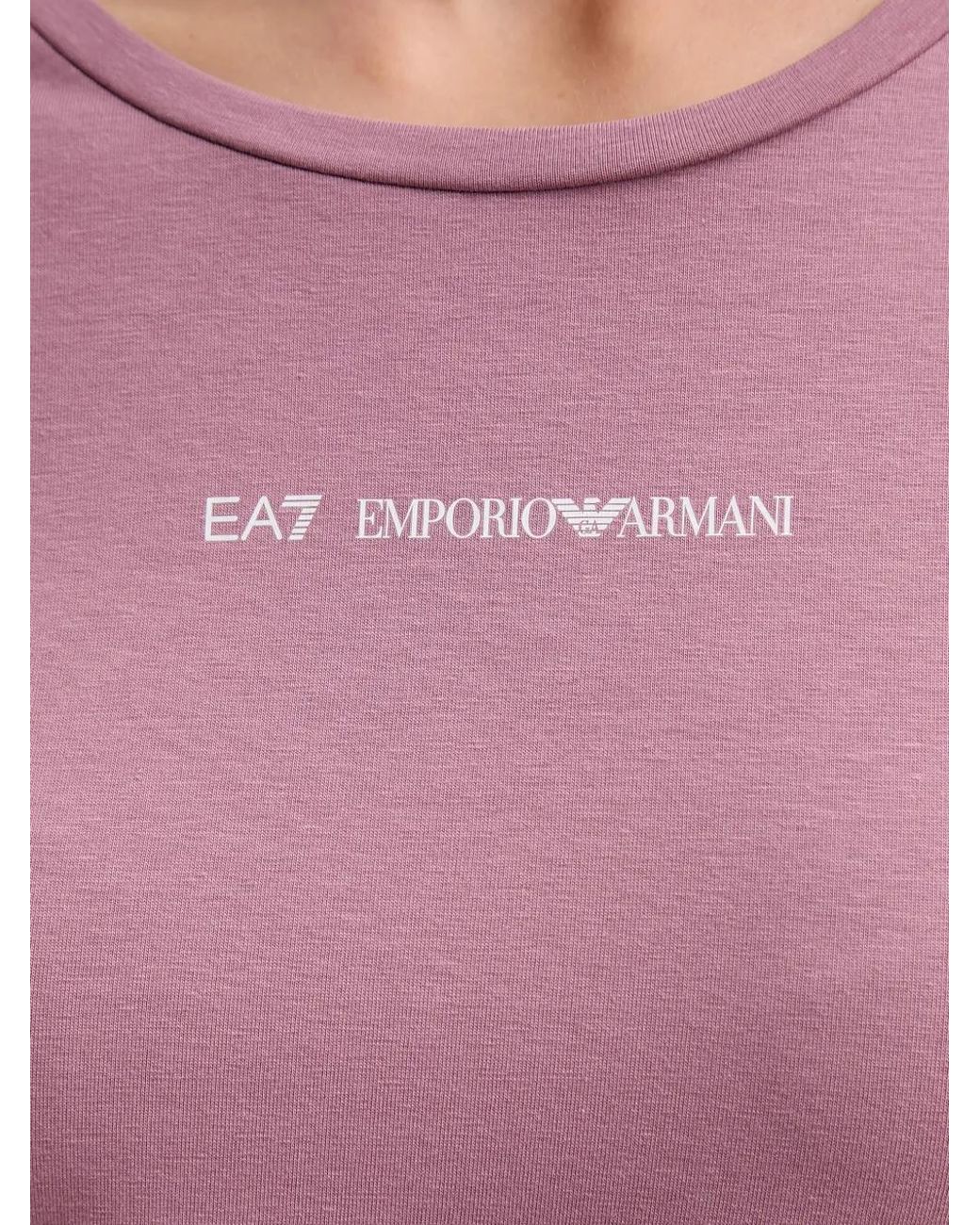EA7 Pink Logo T-Shirt