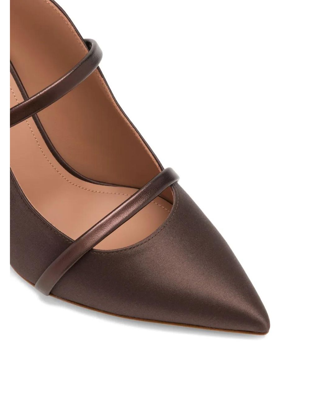 Malone Souliers Brown Maureen Strap-Detail Mules