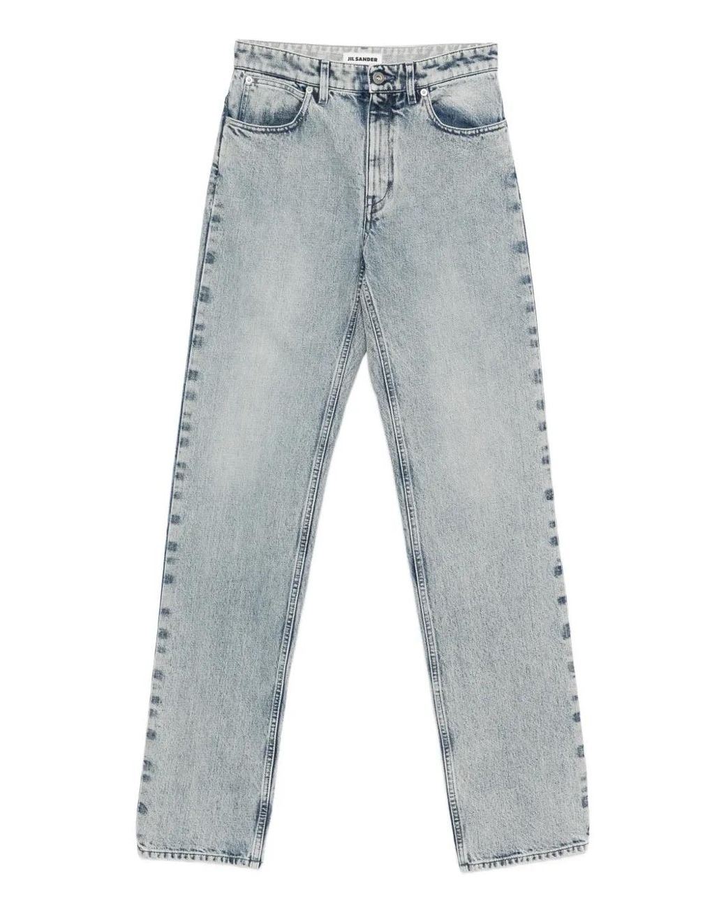 Jil Sander Blue Five-Pocket Jeans