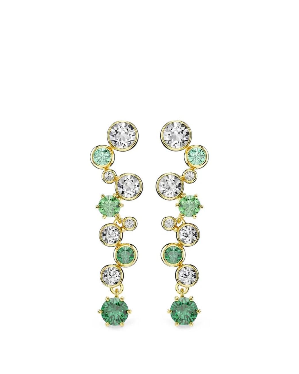 Swarovski White Constella Crystal-Embellished Drop Earrings