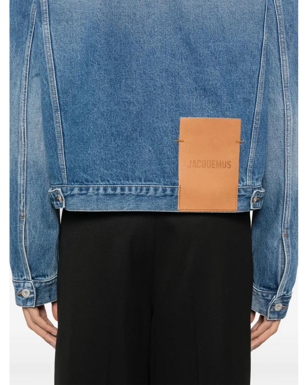 Jacquemus Blue Denim Jacket for men