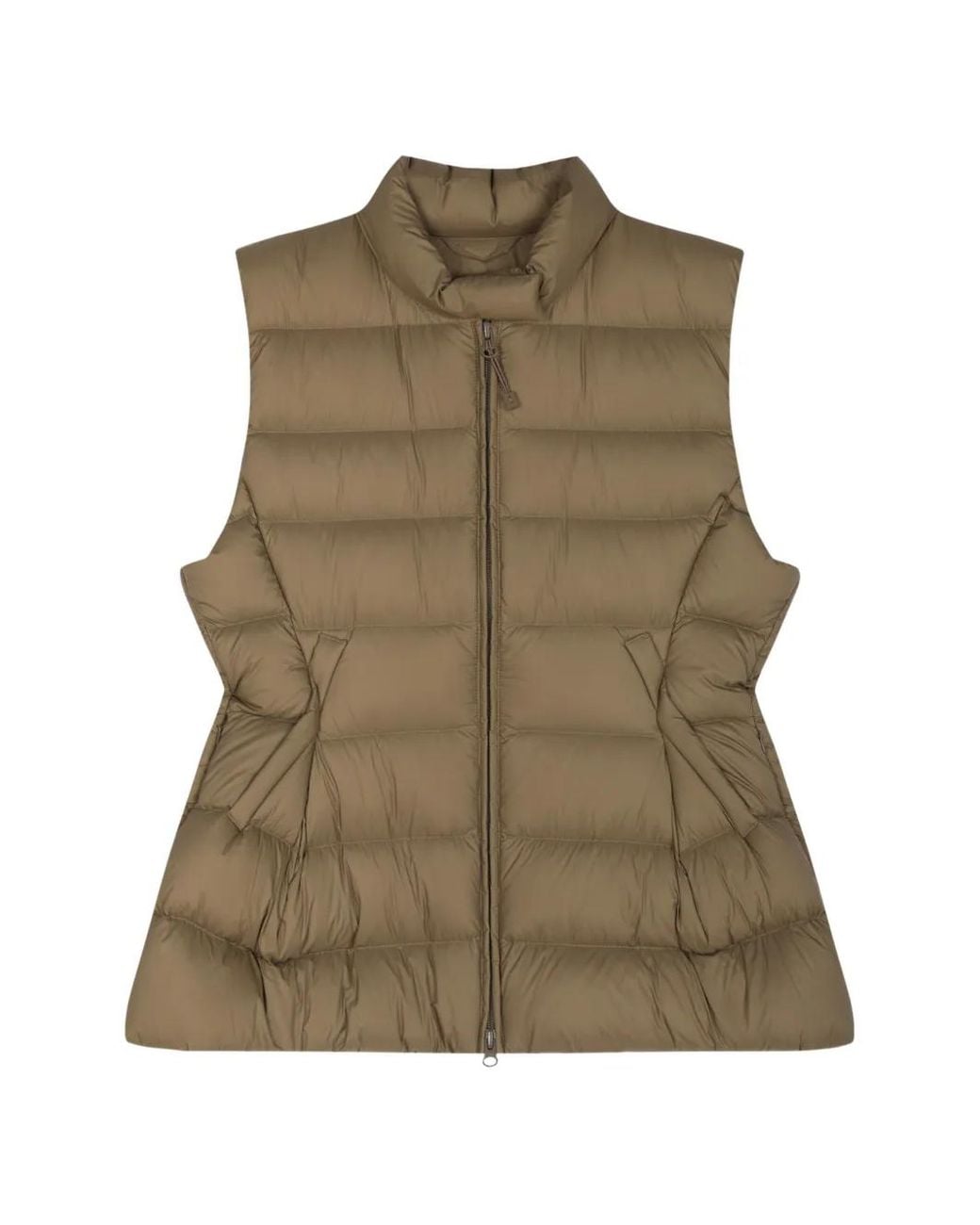 JNBY Green Quilted High-Neck Gilet
