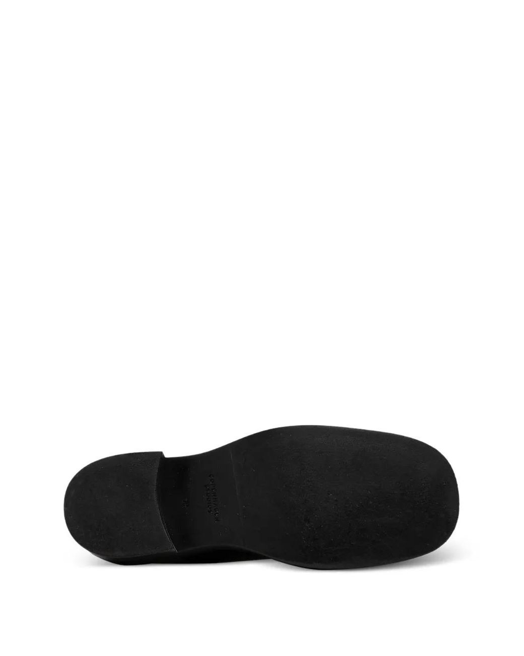 COPENHAGEN Black Zip-Fastening Knee-High Boots