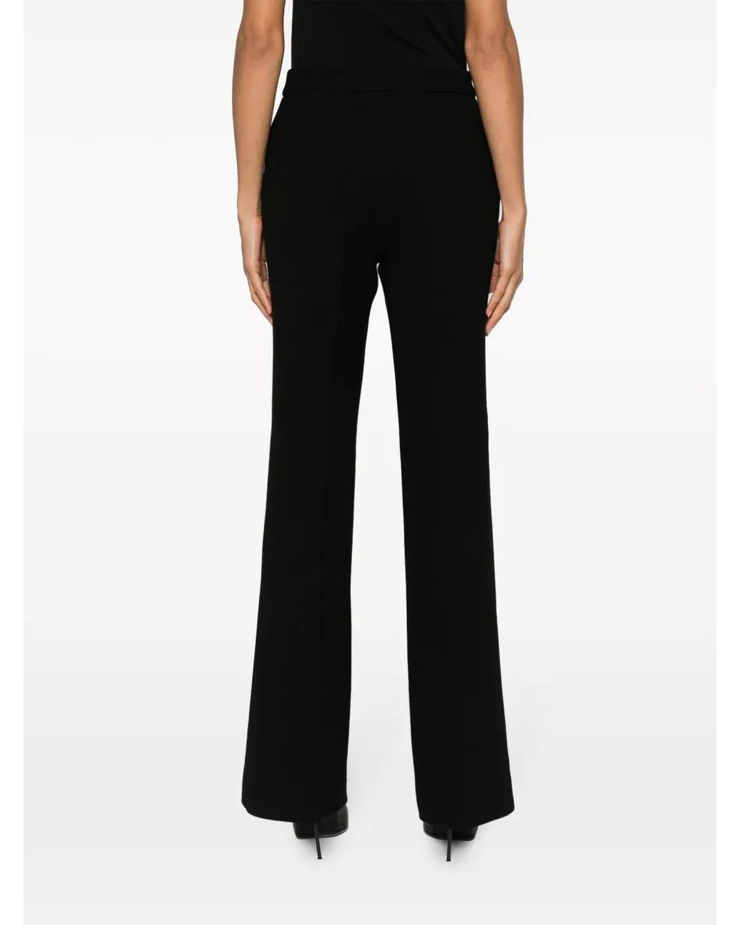 Moschino Black Flared Trousers