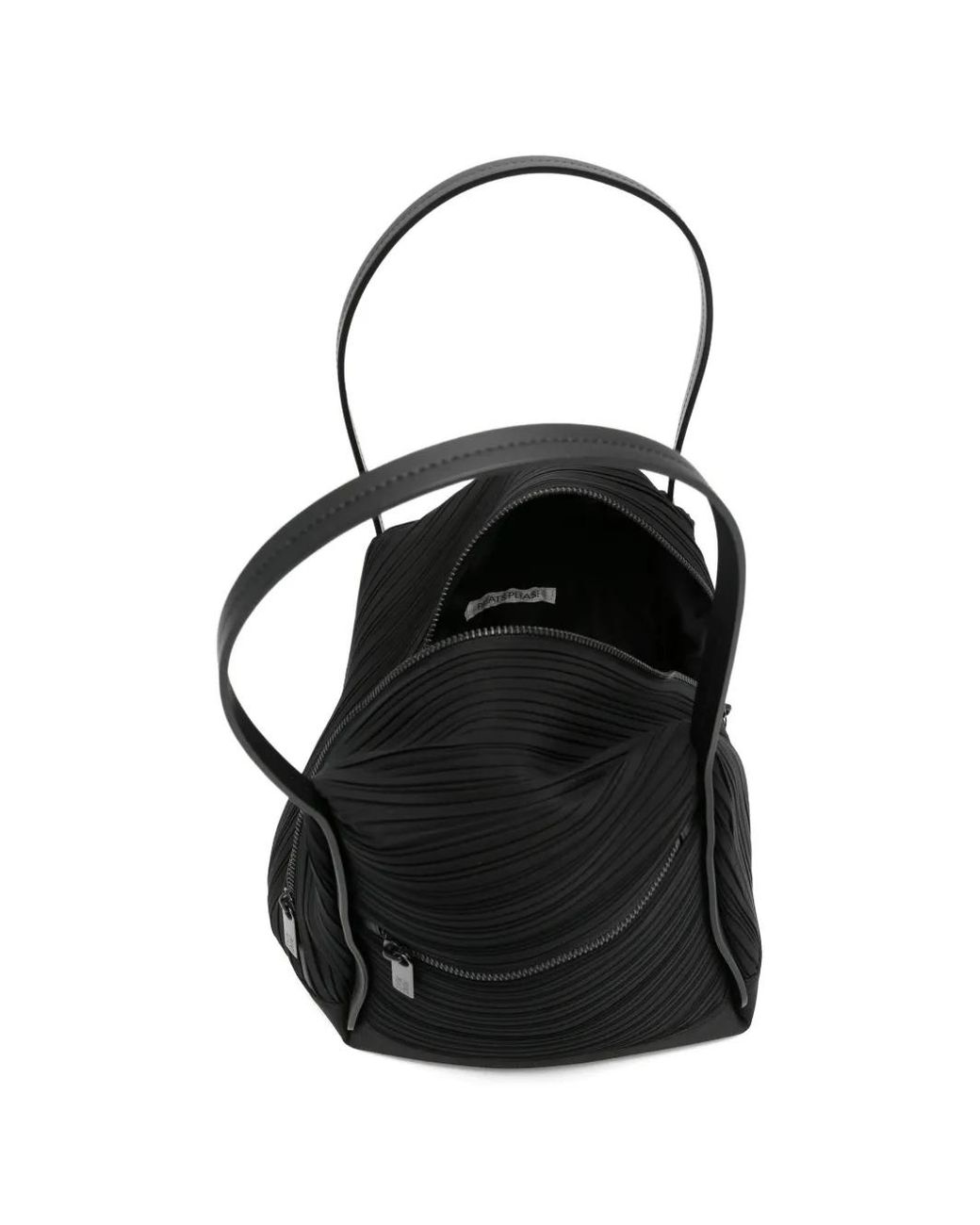 Pleats Please Issey Miyake プリーツ ハンドバッグ ブラック | Lyst