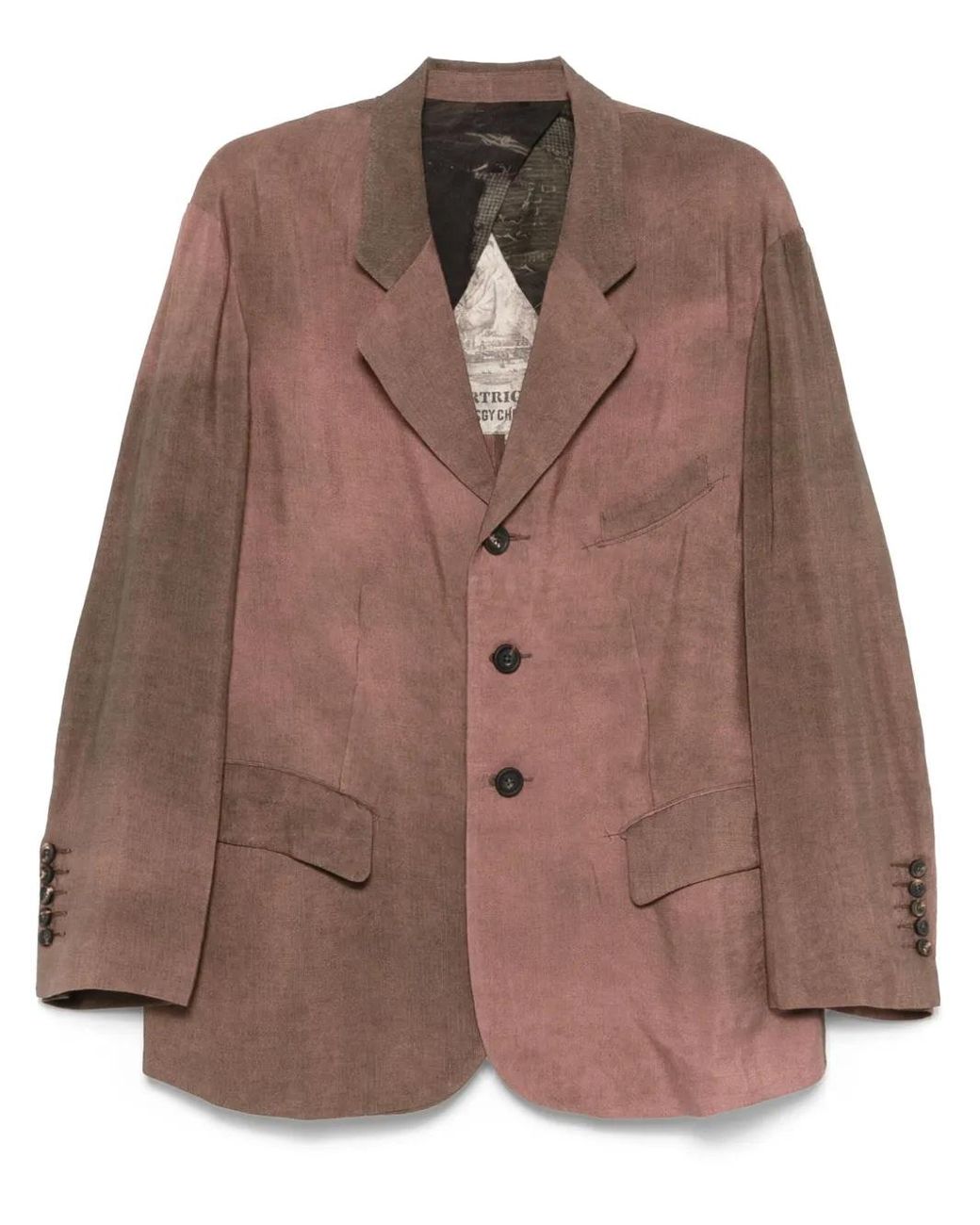 Blazer di Ziggy Chen in Brown da Uomo