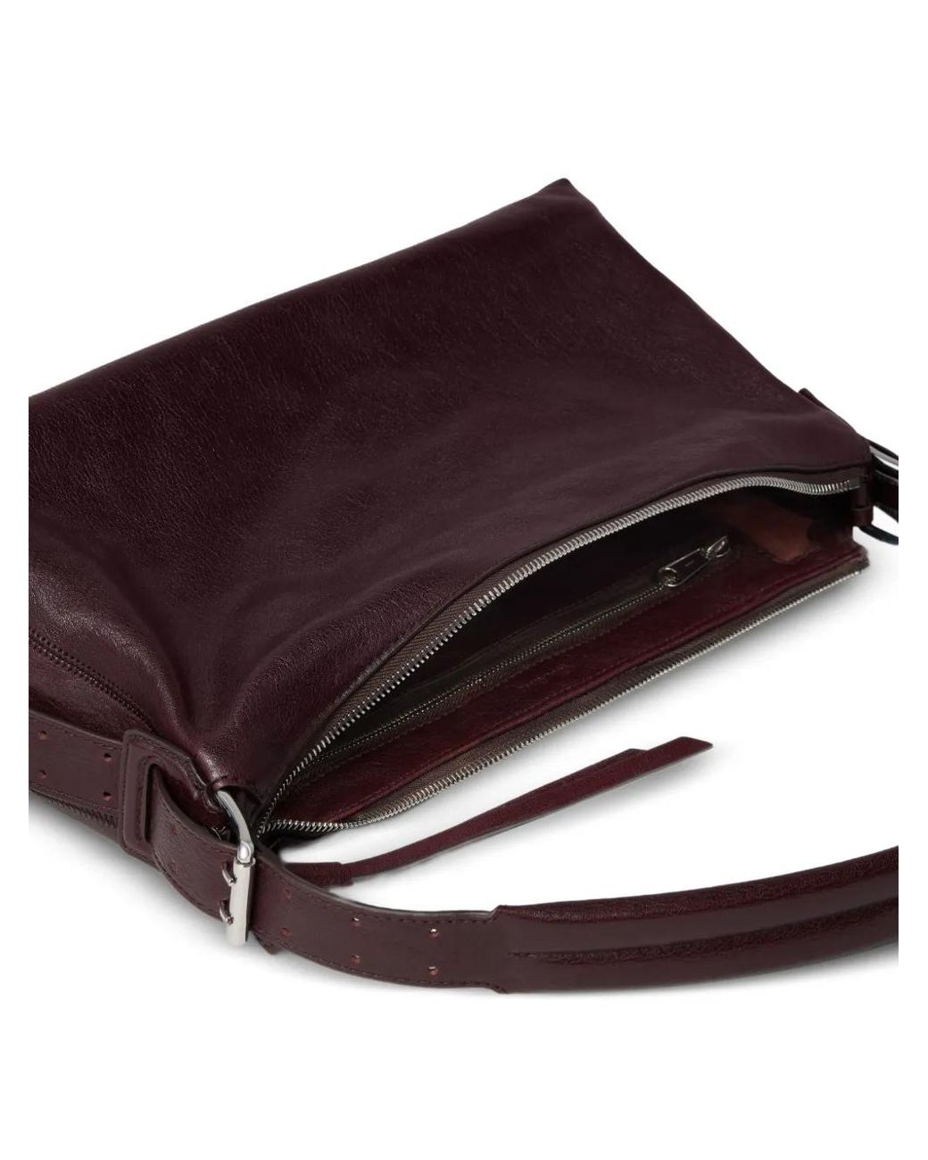 Lemaire Purple Belted Bag