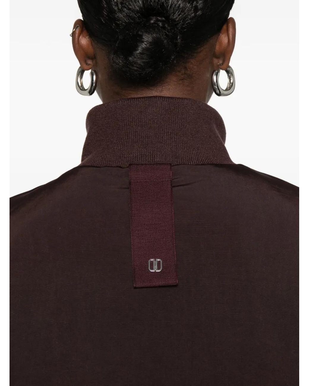 DUNO Brown Zip-Up Bomber Jacket