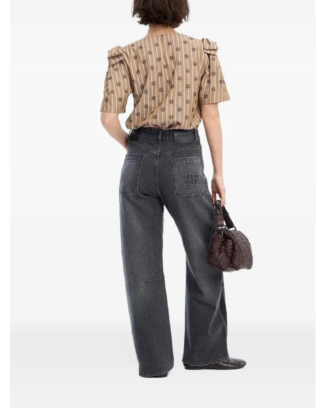 Munthe Blue Vapouri Blouse