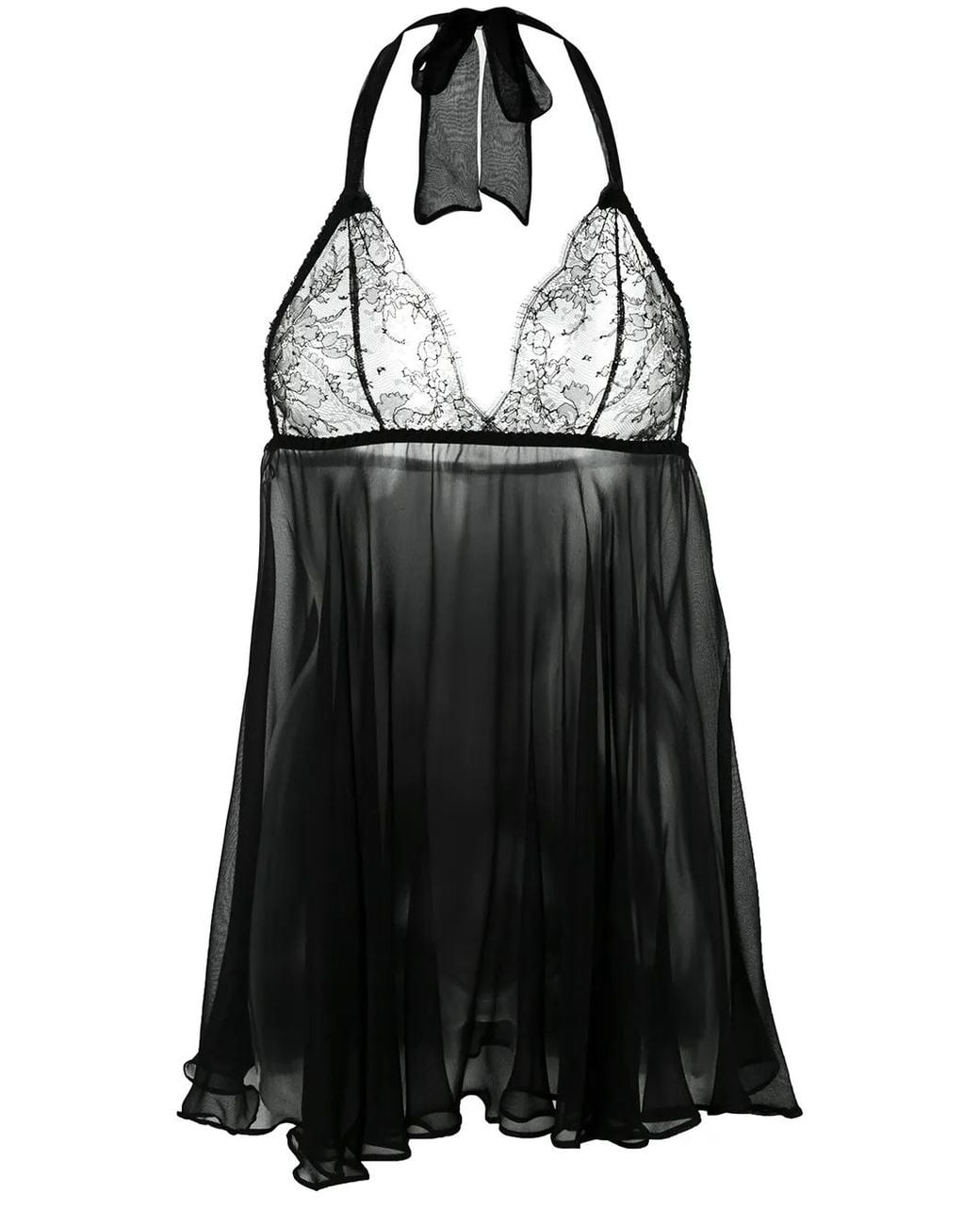 Gilda & Pearl Black Ava Babydoll