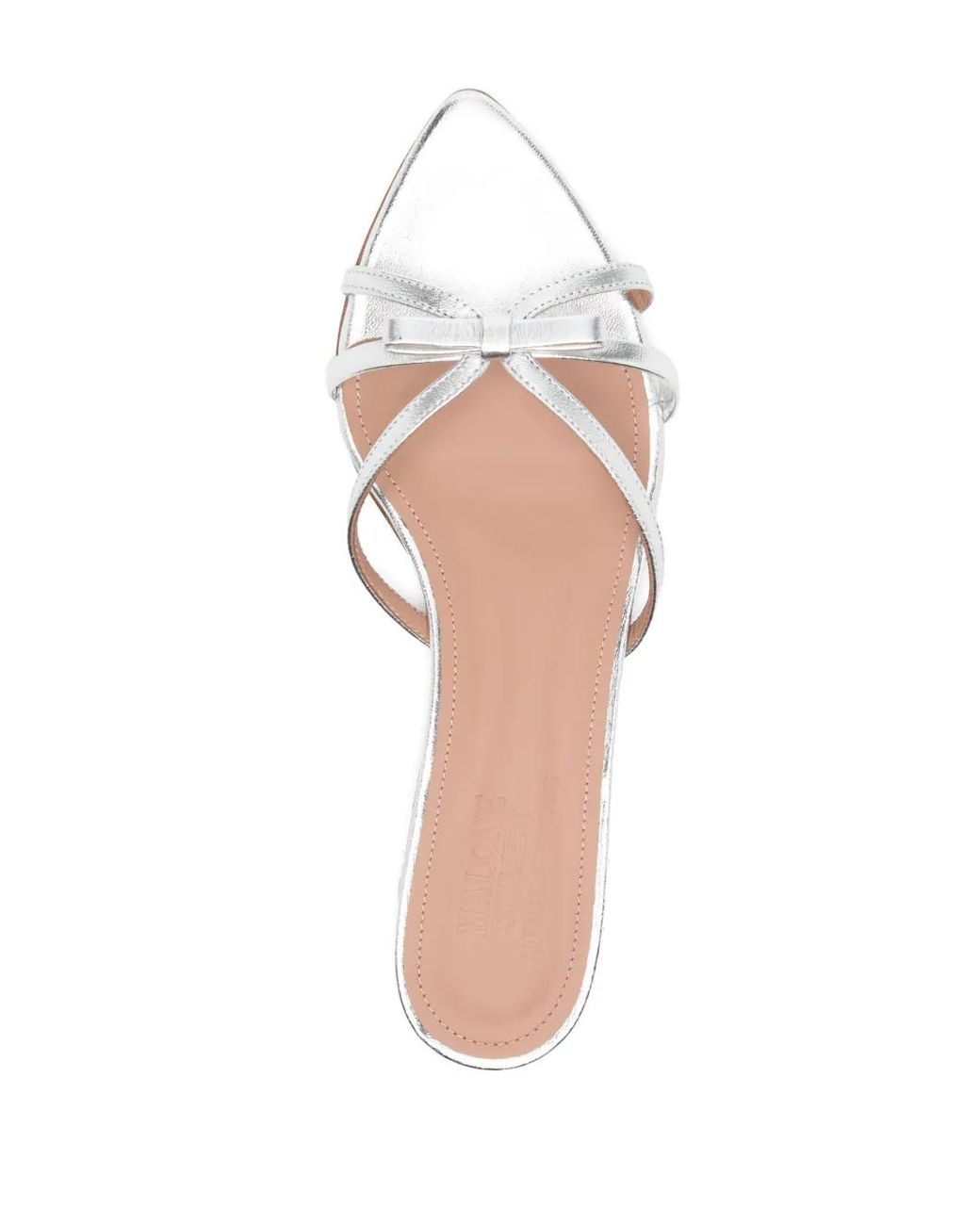 Malone Souliers White Bowella Sandals