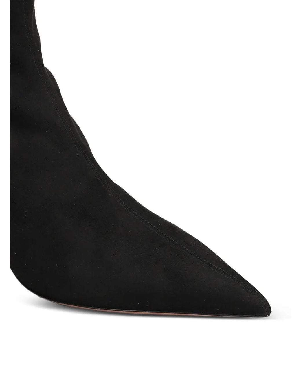 Castagna Black Selene Pointed-Toe Ankle Boots