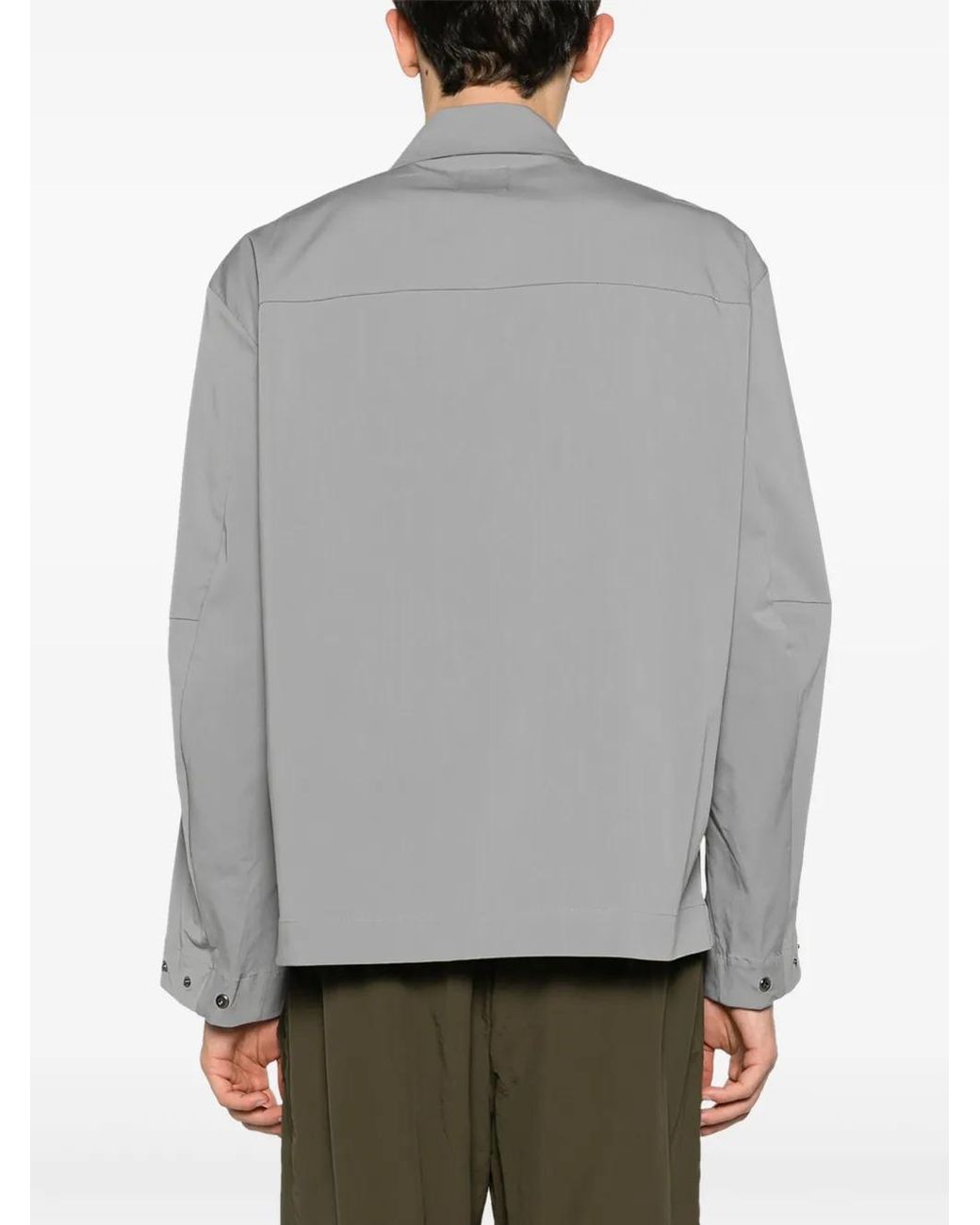 Camisa Chore Con Botones Roa de hombre de color Gray