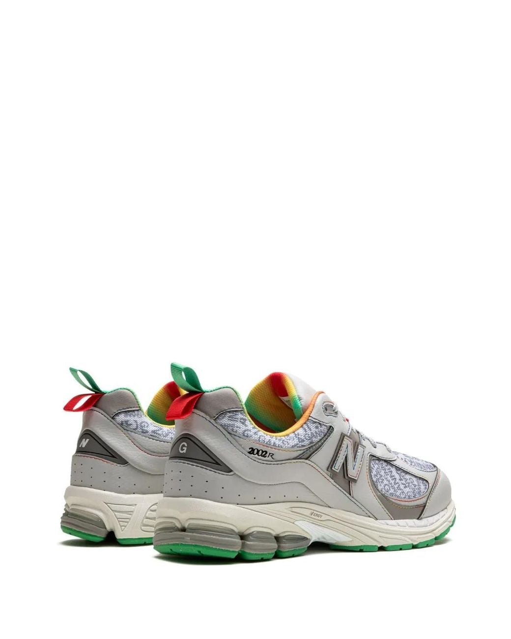 New Balance White X Ganni 2002R "Rain Cloud" Sneakers