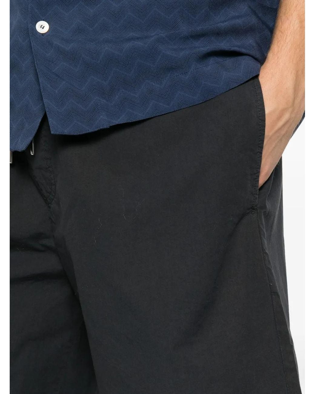 Missoni Blue Drawstring-Fastening Shorts for men