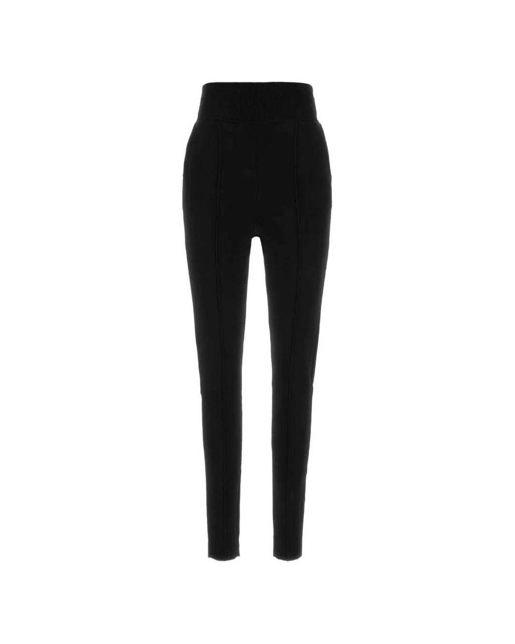 Chloé Black Viscose Blend Leggings
