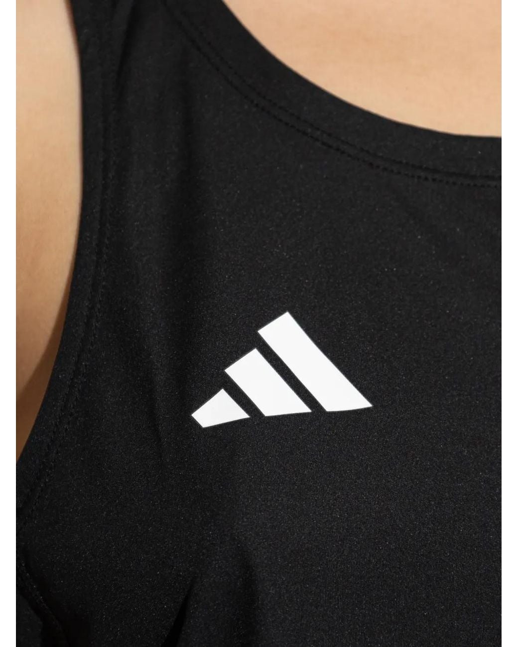 Adidas Black Adizero Essentials Running Tank Top