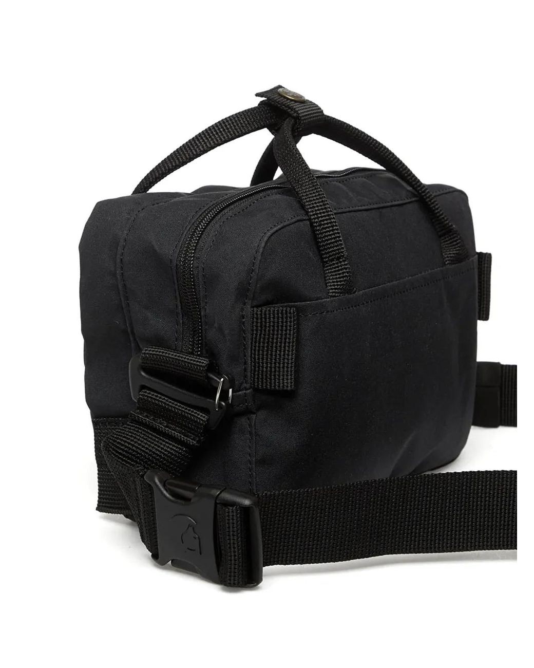 Fjallraven Black Kånken Hip Pack Plus Shoulder Bag