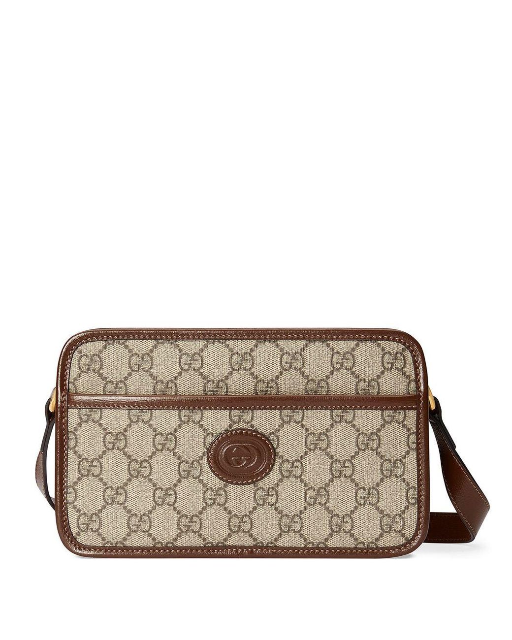 Gucci Leather Interlocking G Mini Bag for Men Save 5 Lyst