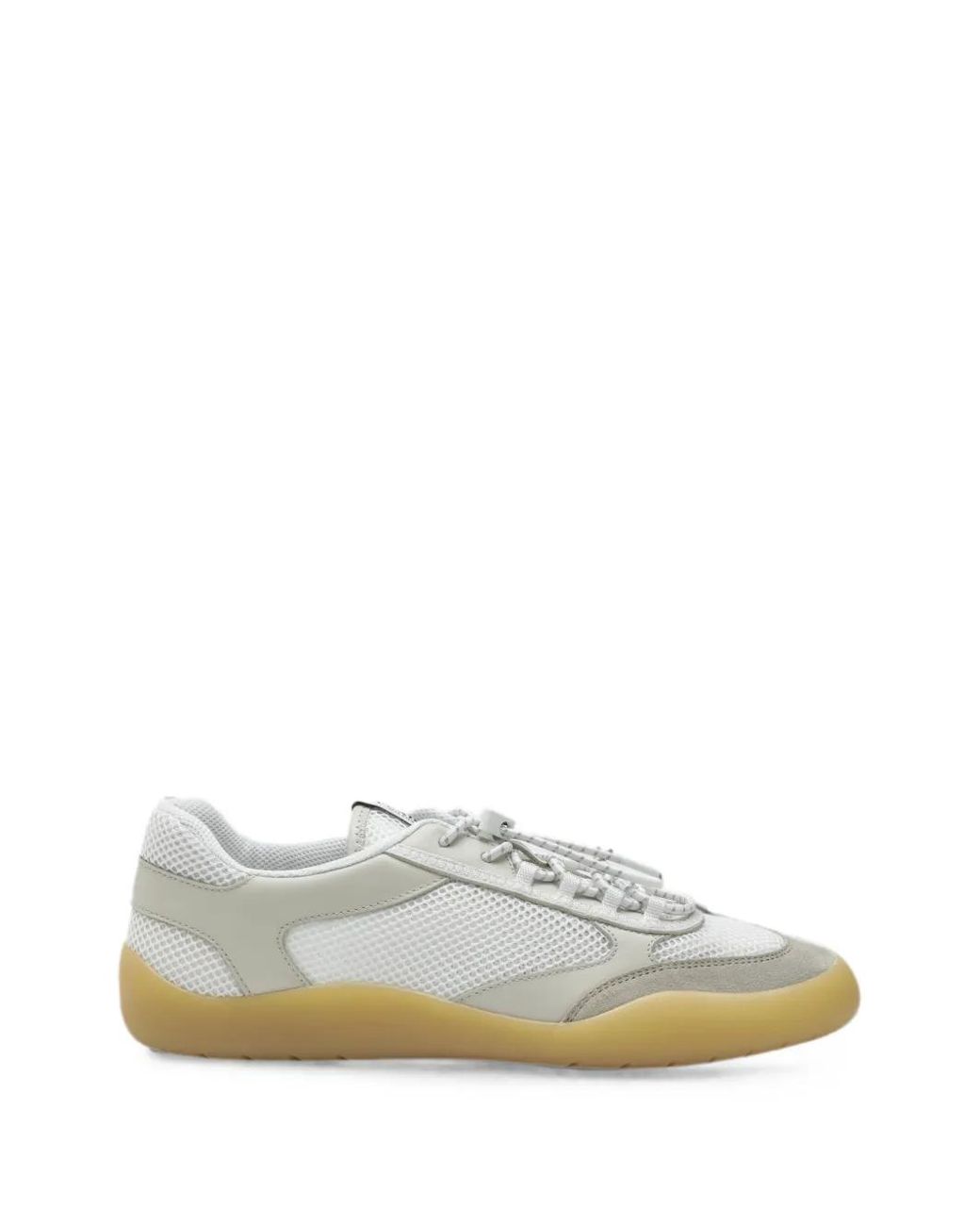 Prada White Speedrock Low-Top Sneakers