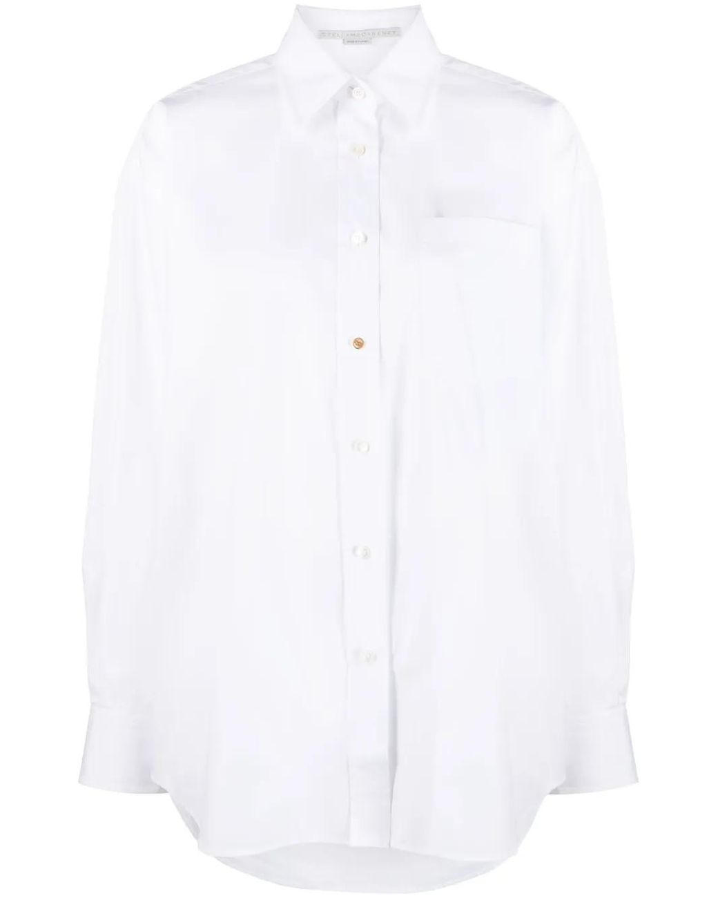 Stella McCartney White Iconic Oversized Shirt