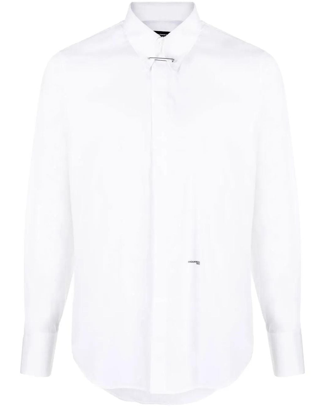 DSquared² Overhemd Met Logodetail in het White voor heren