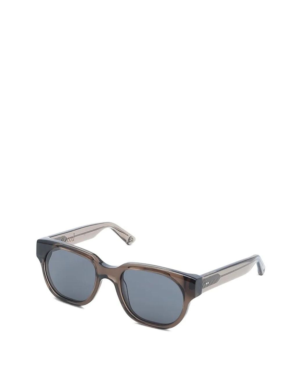 G.O.D Eyewear White Nine Crystal Rectangle-Frame Sunglasses