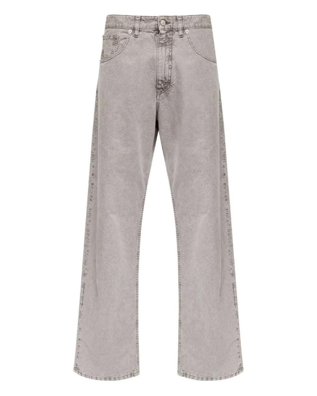 MM6 by Maison Margiela Gray Five-Pockets Jeans for men