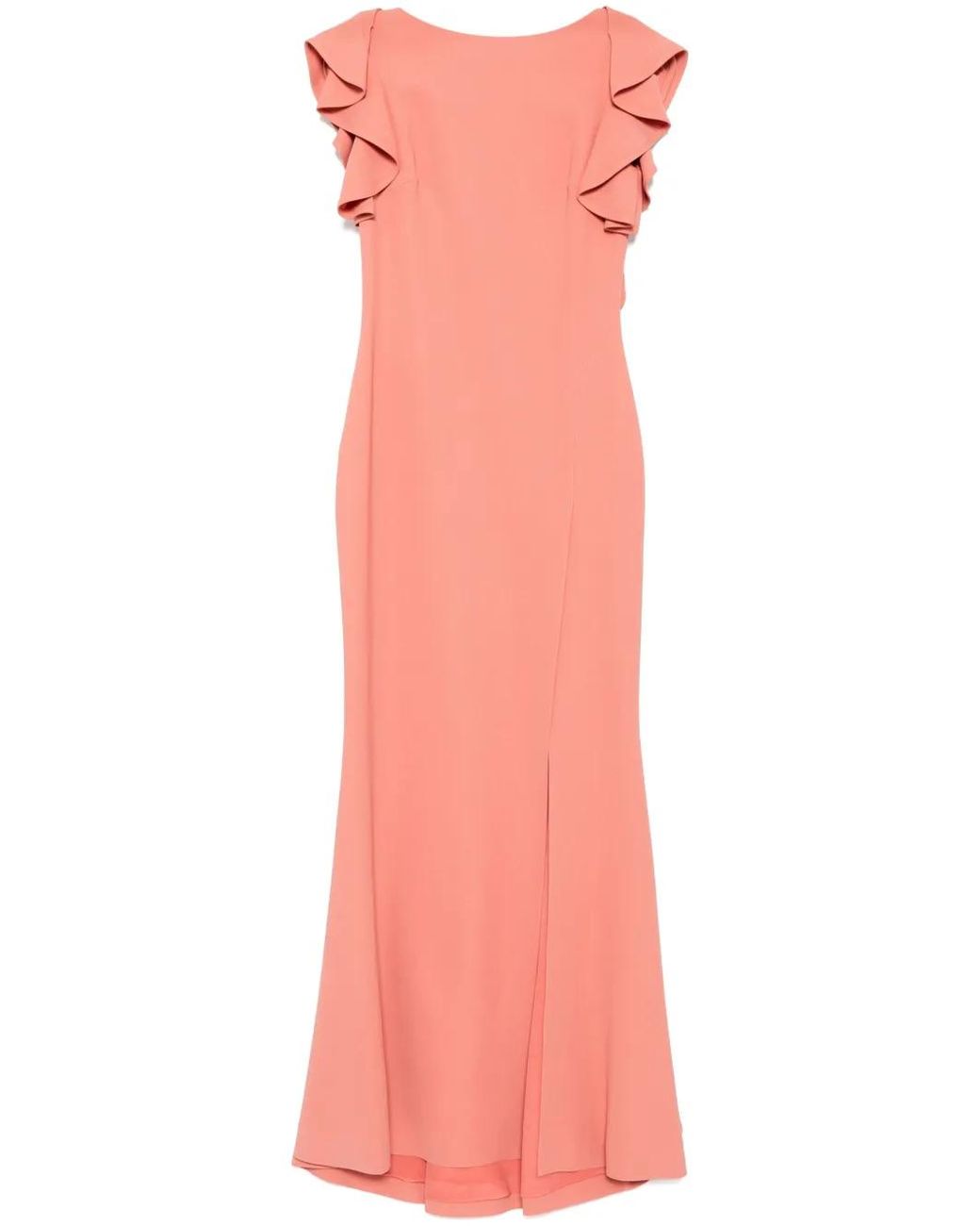 Elie Saab Pink Cady Dress