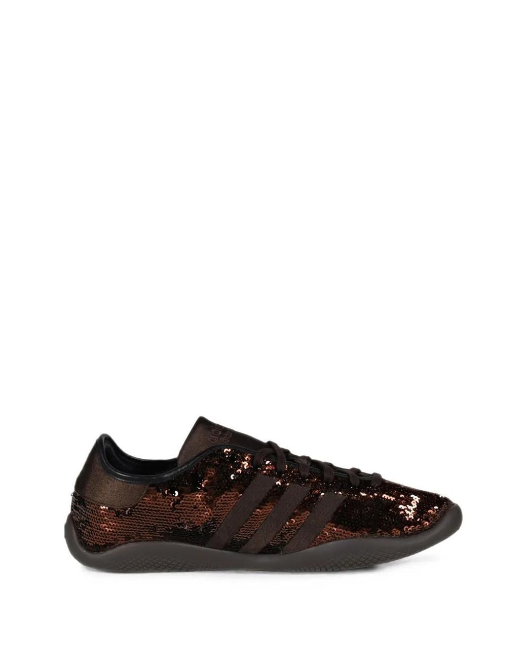 Adidas Black X Wales Boner Karintha Sequin-Embellished Sneakers for men