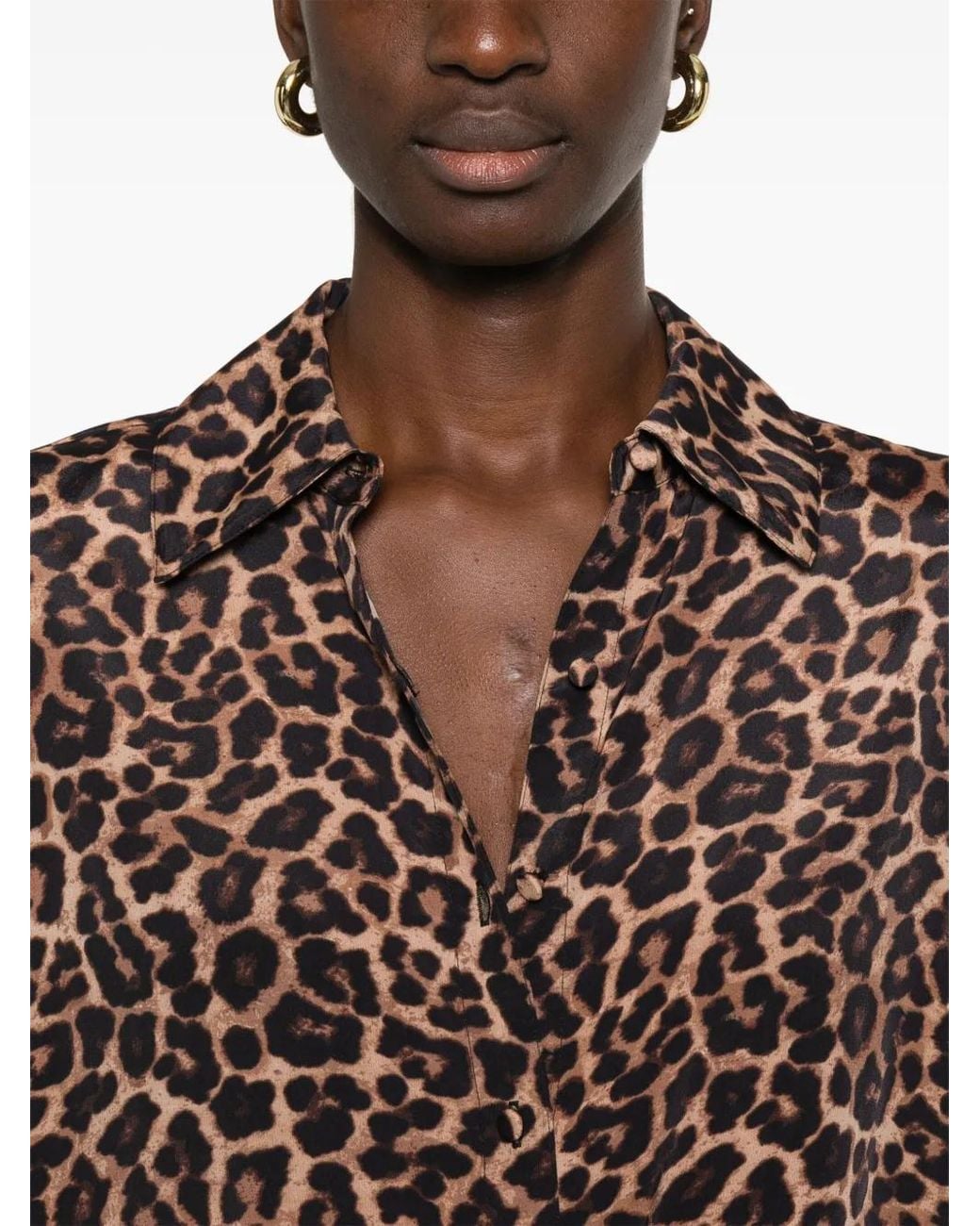 Anine Bing Brown Bridget Shirt