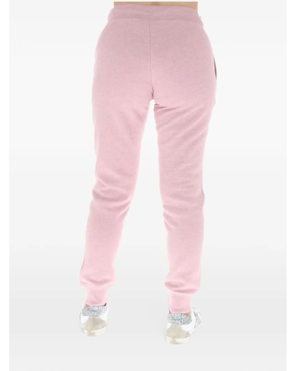 Superdry Pink Drawstring-Waist Track Pants