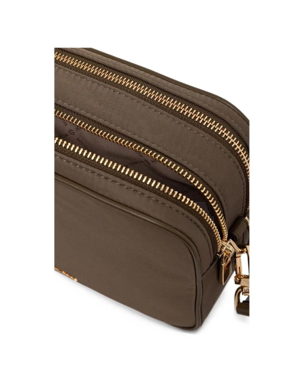 MICHAEL Michael Kors Bryant Medium Nylon Camera Crossbody Bag in Brown ...