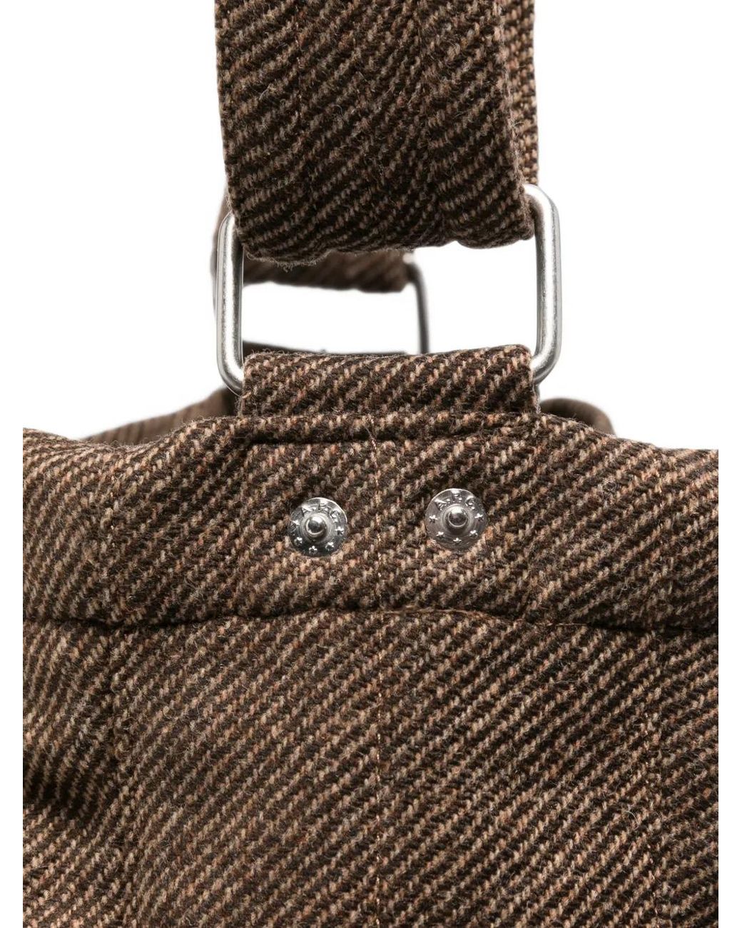A.P.C. Brown Journal Small Satchel