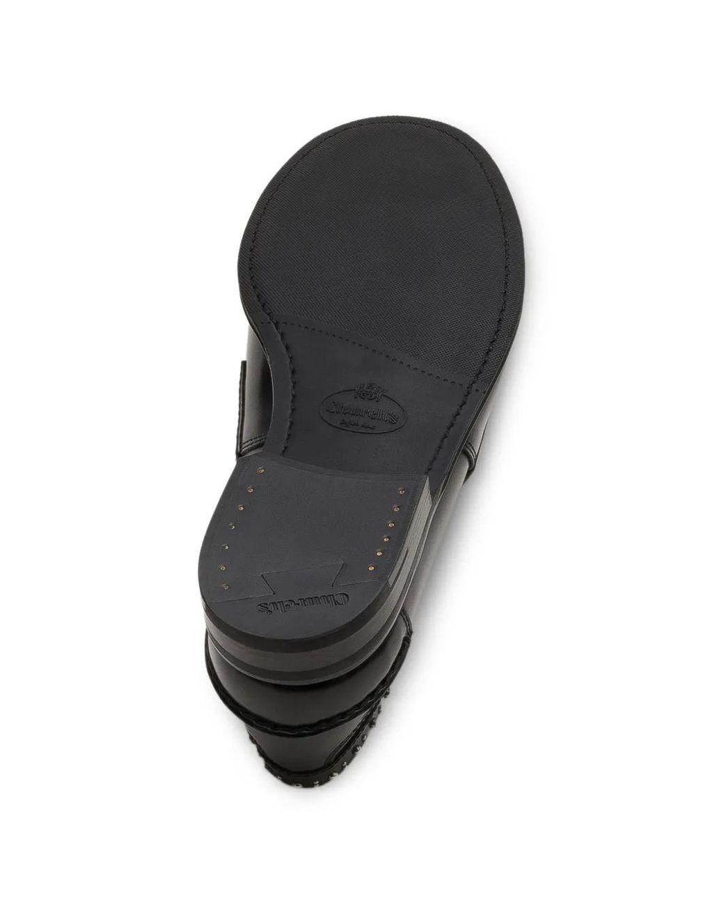 Church's Black Bookbinder Leather Loafers for men