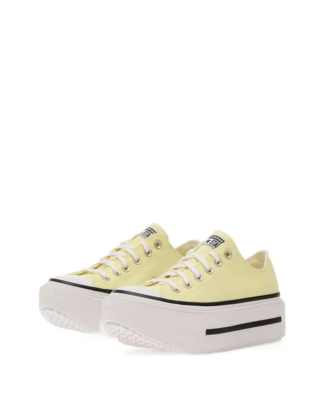 Converse White Chuck Taylor Platform Sneakers