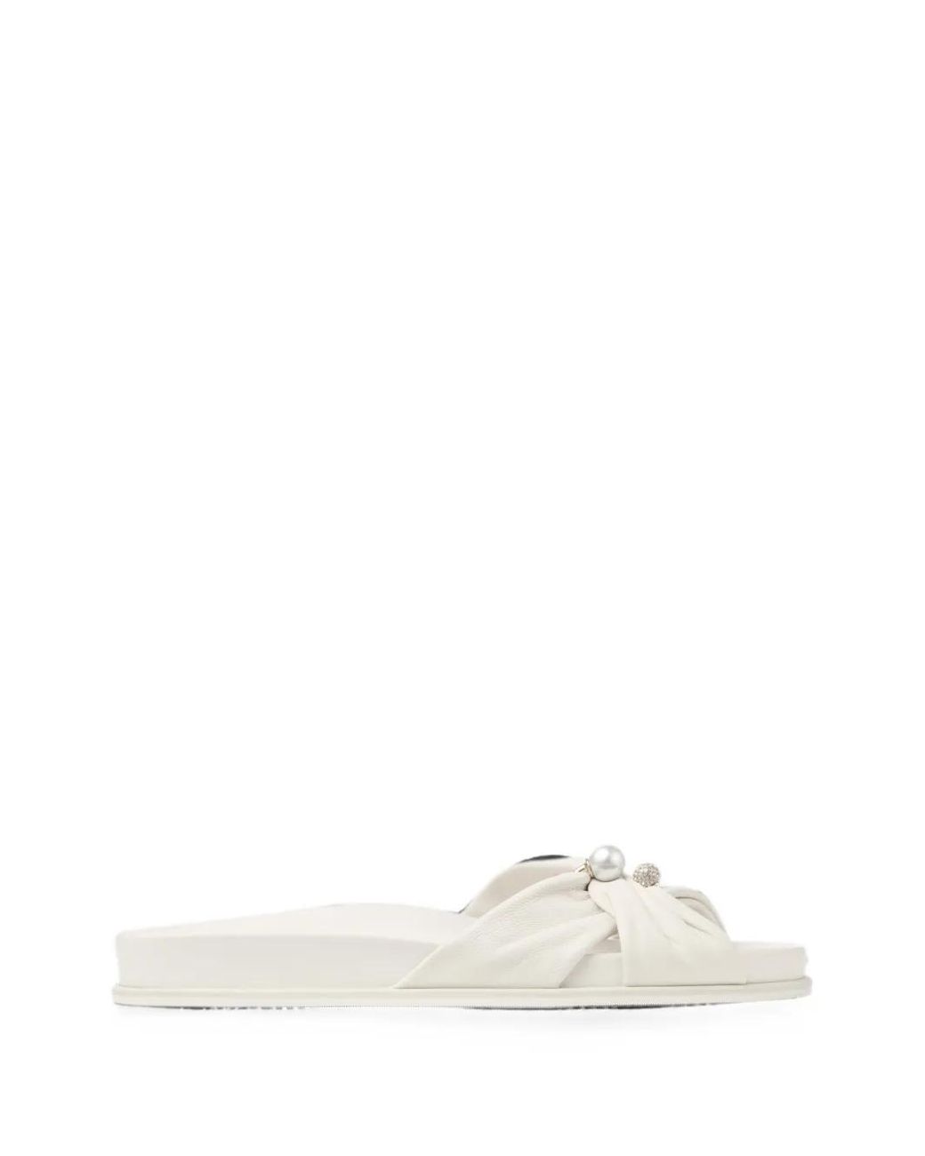 Jimmy Choo White Sandales Rafi