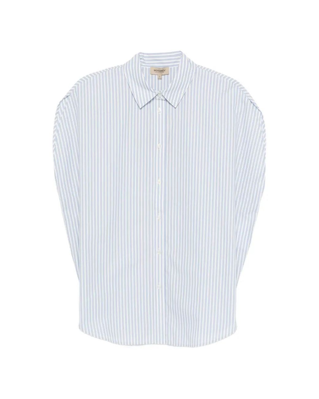 Woolrich White Striped Cotton Shirt