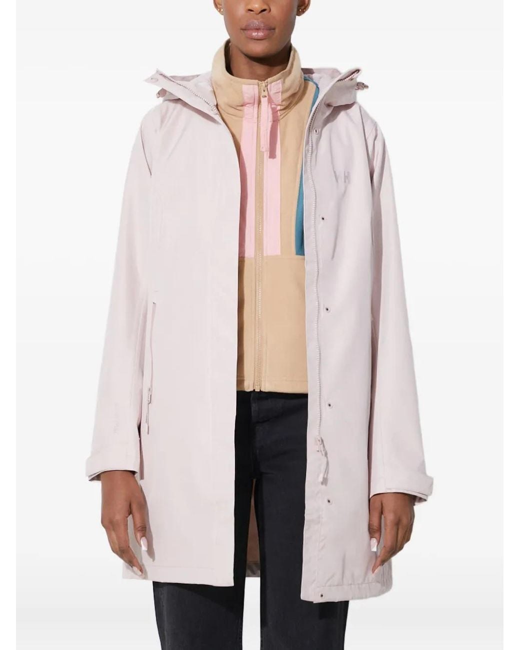 Helly Hansen Voyage Jack Met Capuchon in het White