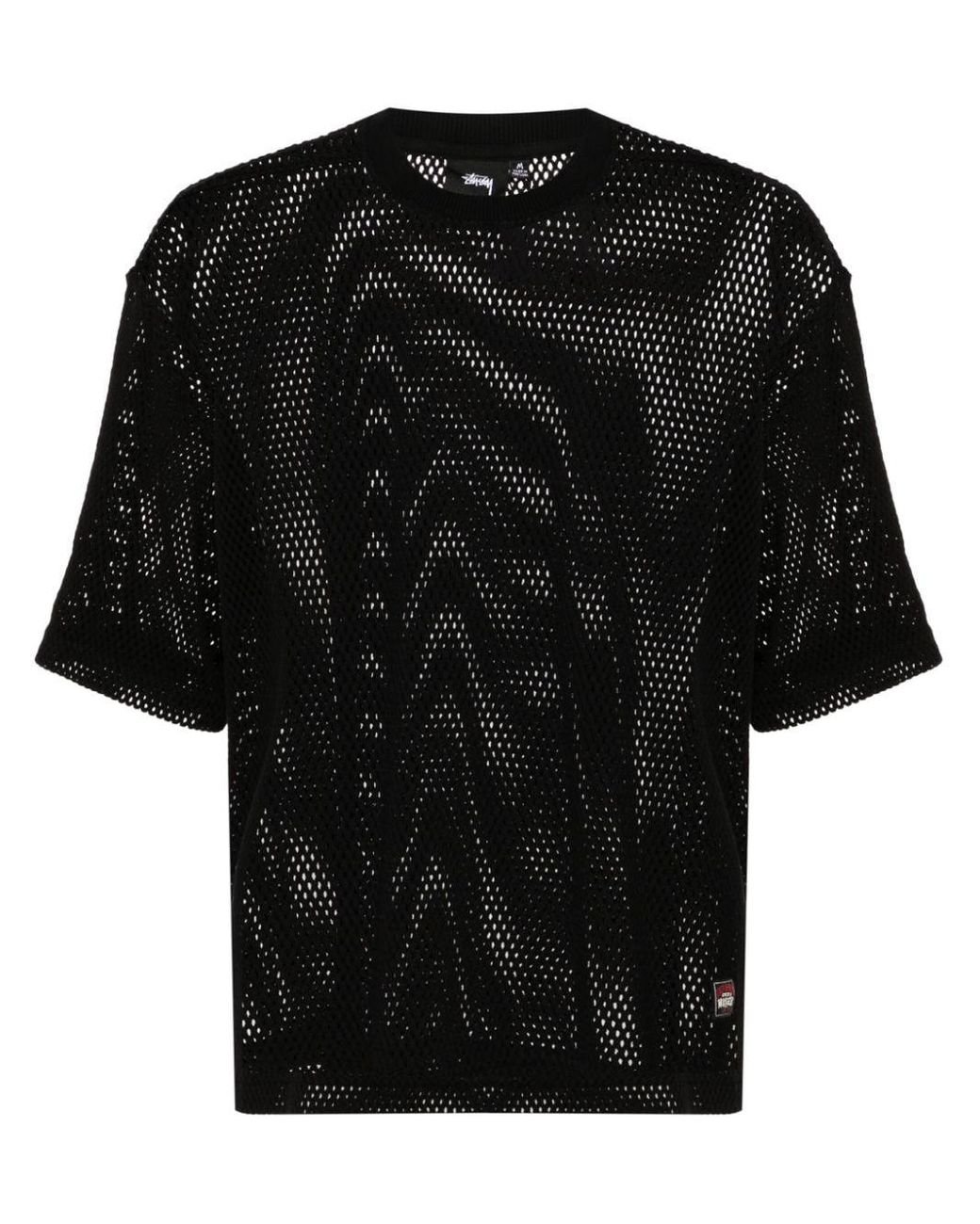【STUSSY】TEAM COTTON MESH メッシュ Tシャツ ☆Stussy☆チームコットンメッシュTシャツ TEAM COTTON MESH