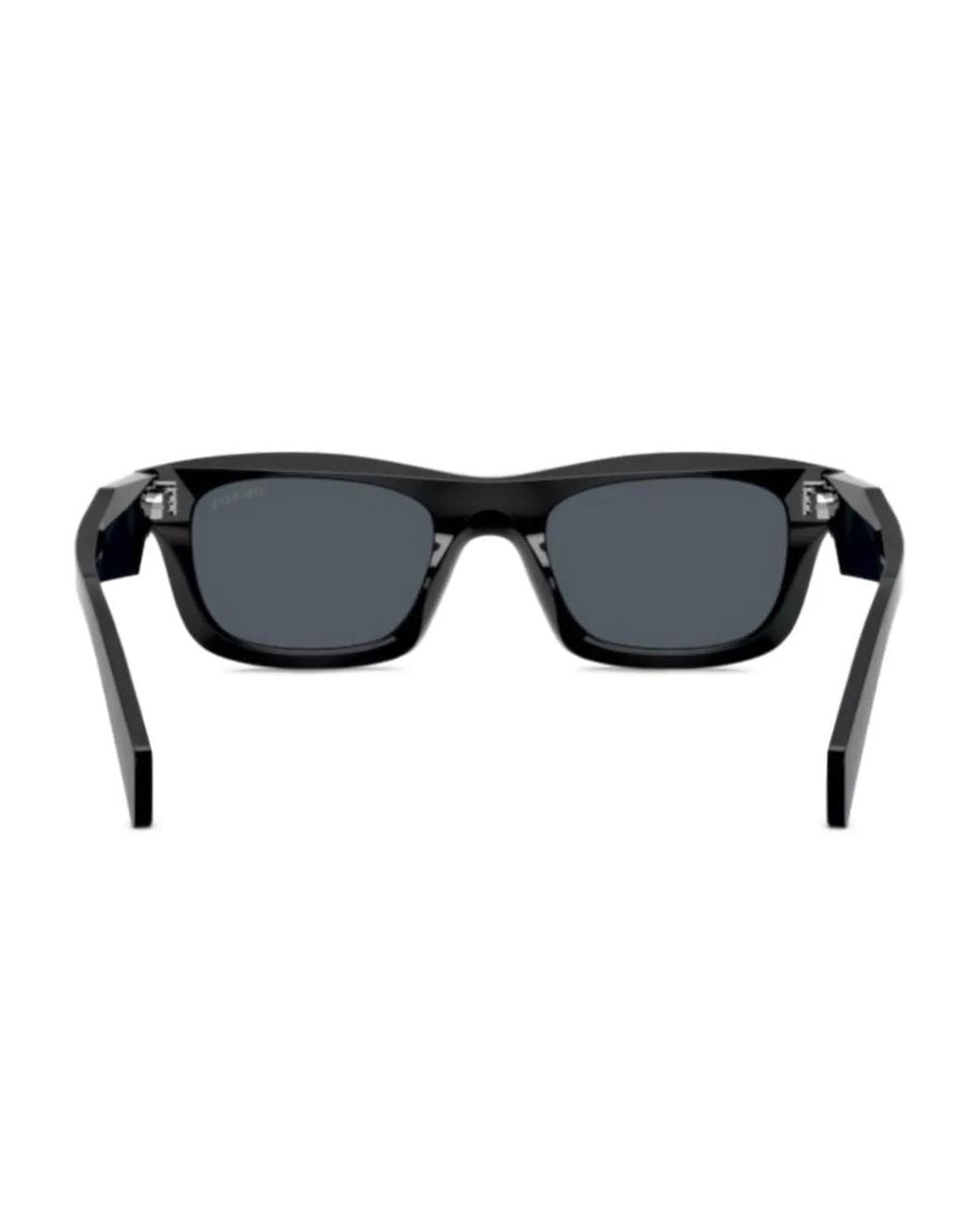 Prada Black Square-Frame Sunglasses