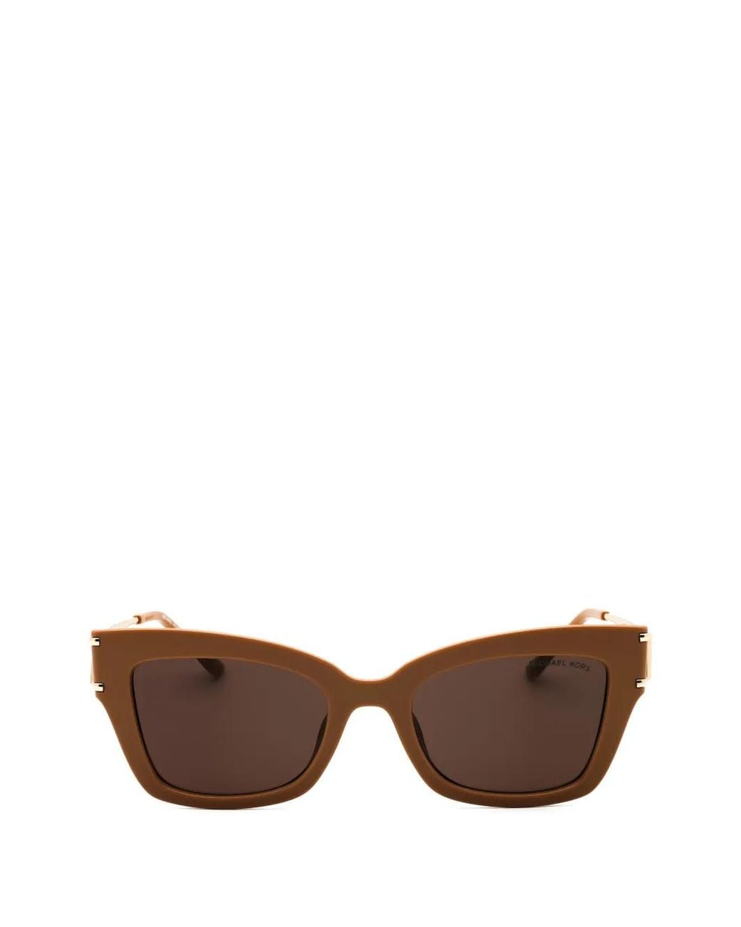 Michael Kors Brown Cat-Eye Frame Sunglasses