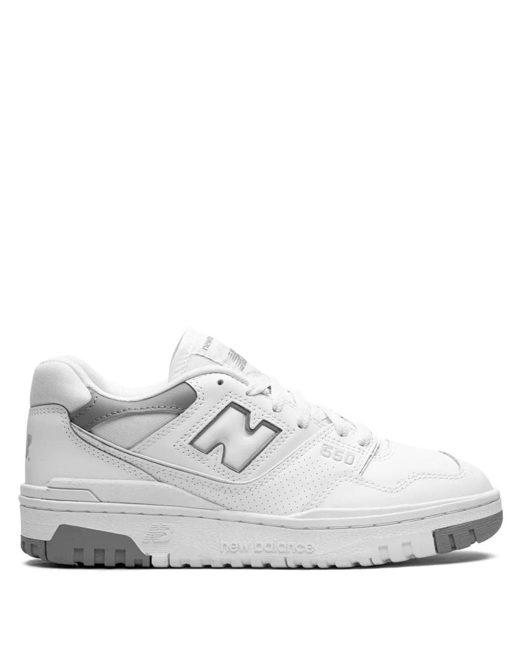 New Balance White 550 Cream" Sneakers