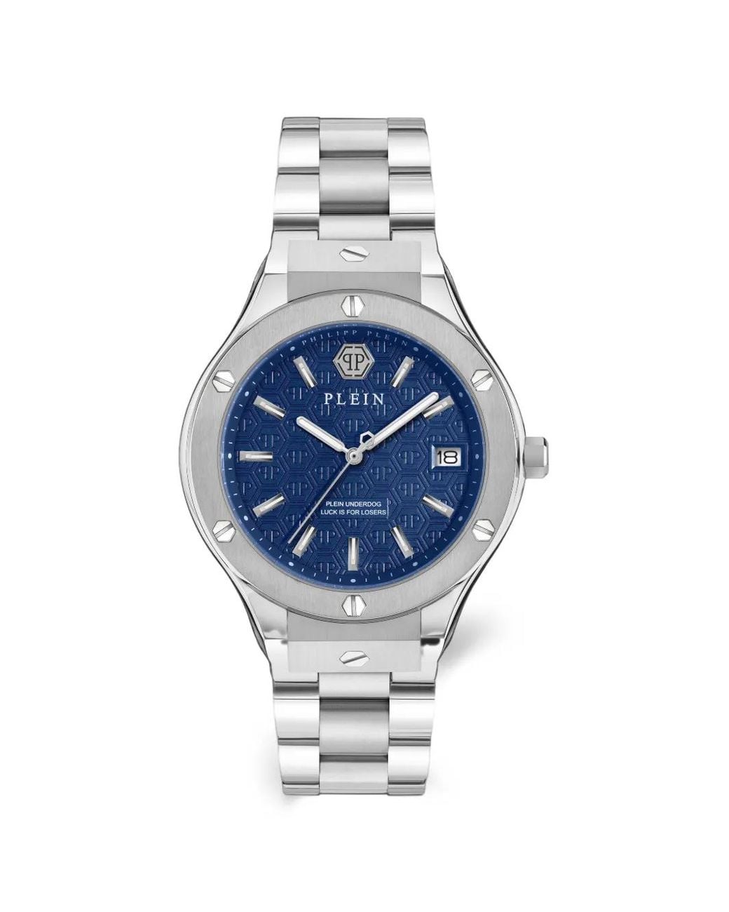 Philipp Plein Blue Plein Underdog 44Mm Watch for men