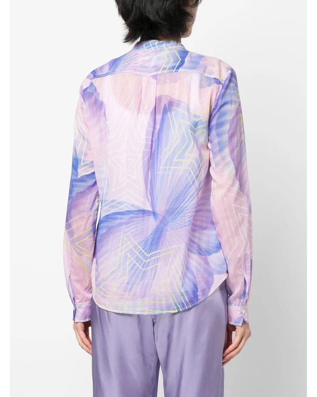 Forte_forte Blue Star-print Shirt