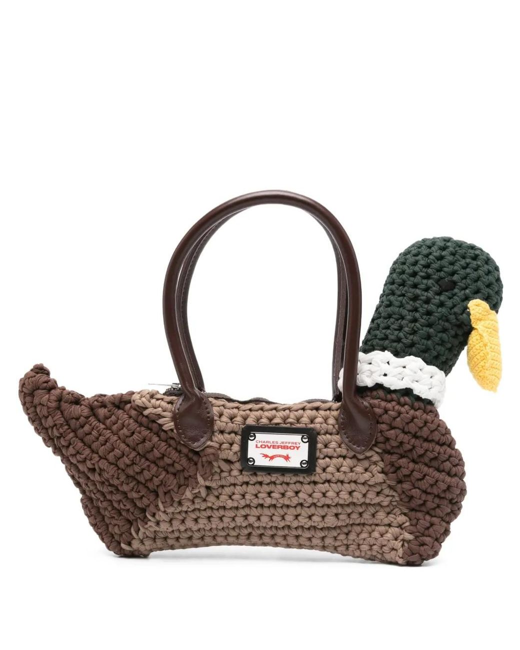 Charles Jeffrey Brown Duck Tote Bag