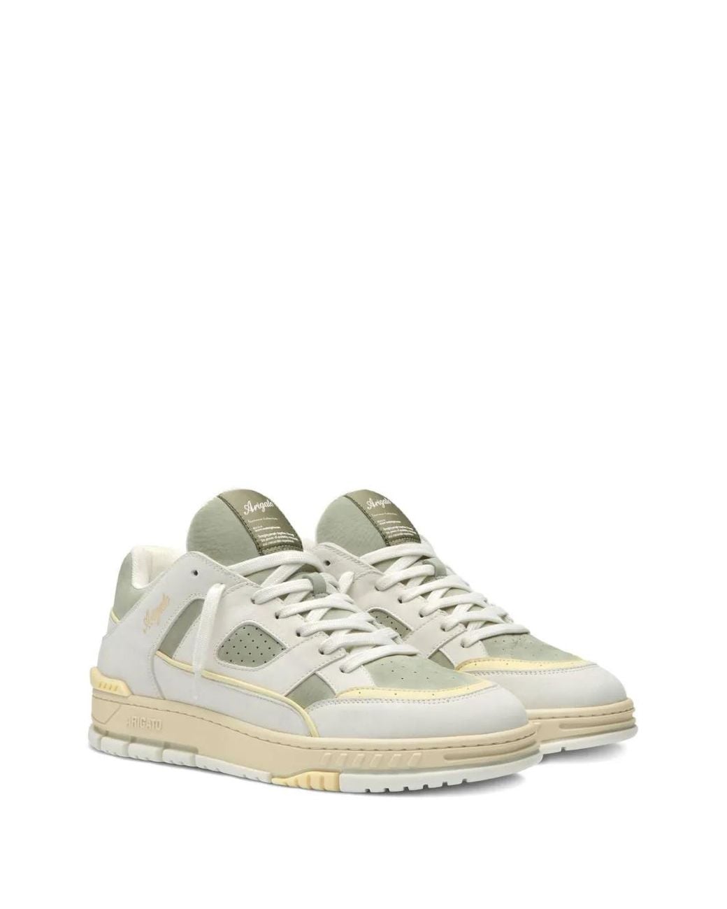 Axel Arigato White Logo-Print Sneakers